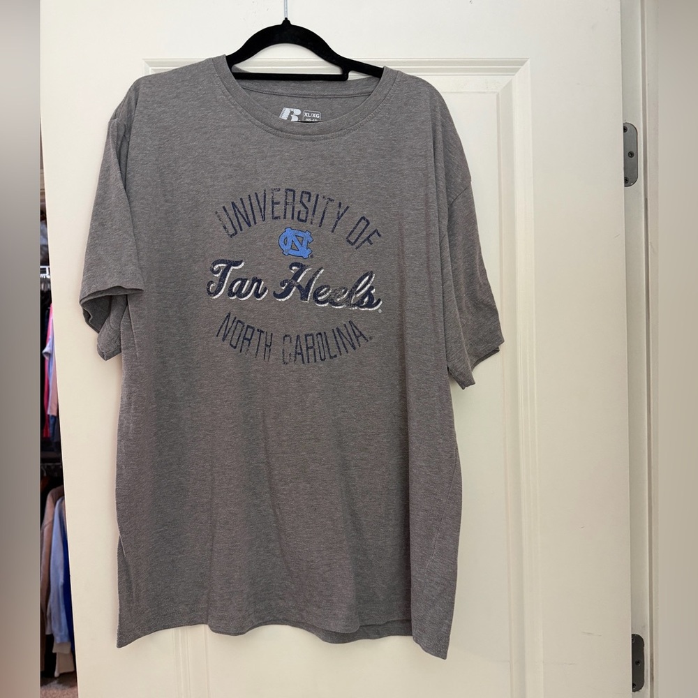 Russell Athletic Gray North Carolina Tar Heels Short-Sleeve Tee
